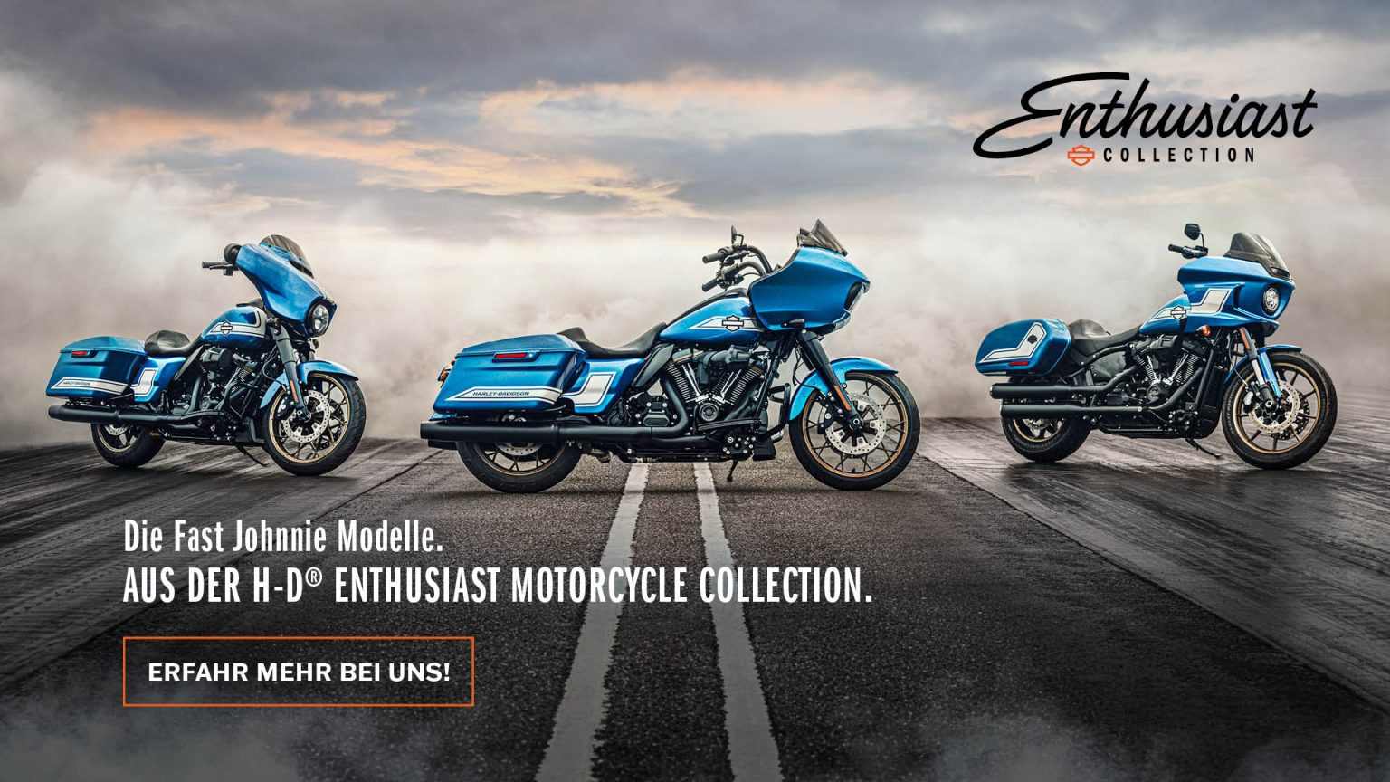 Die Fast Johnnie Modelle der Enthusiast Motorcycle Collection sind da